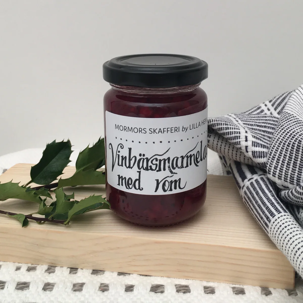 Marmelad Vinbär & Rom | Närproducerad by Lilla Hem - Bild 2